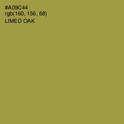 #A09C44 - Limed Oak Color Image
